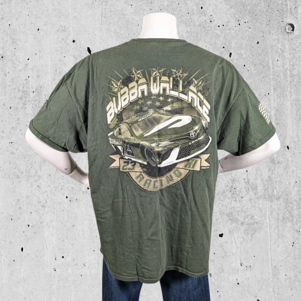 Bubba Wallace T Shirt Size XXXL NASCAR Tee 23XI Racing Tee